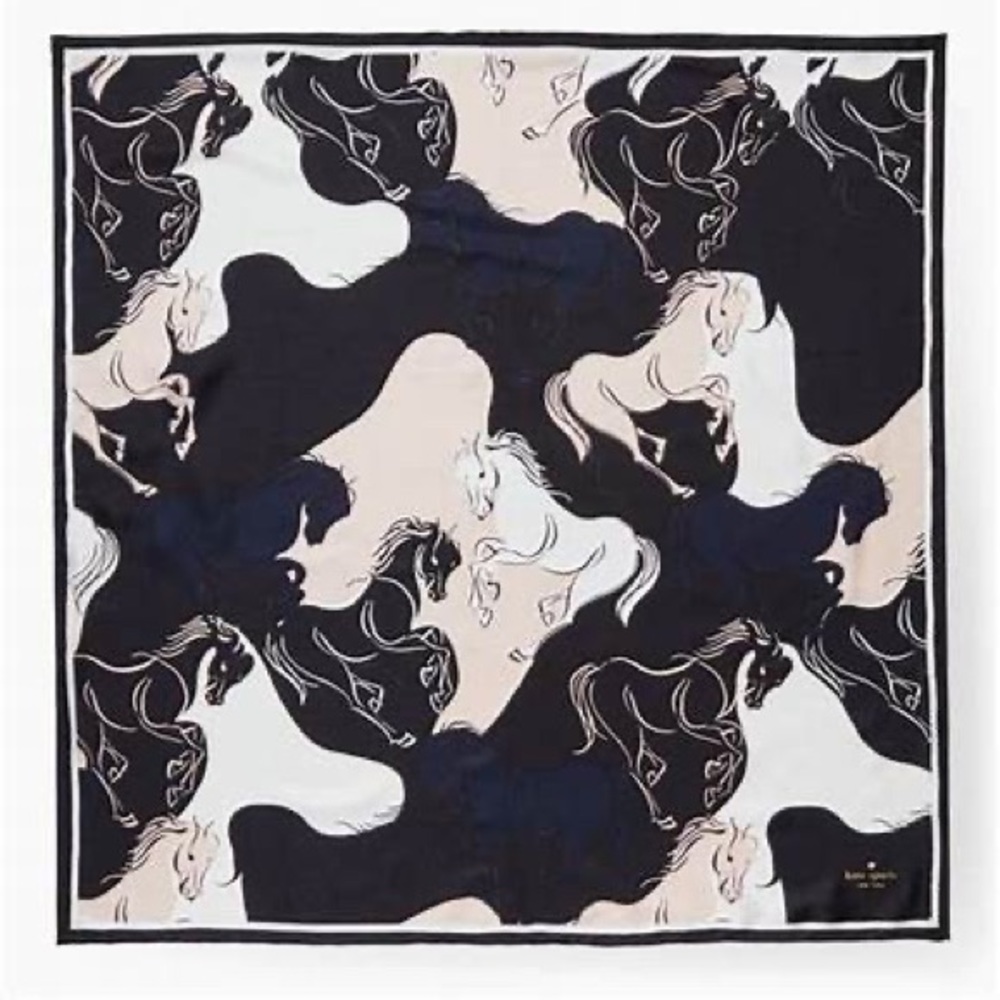 Kate Spade Stallions Scarf